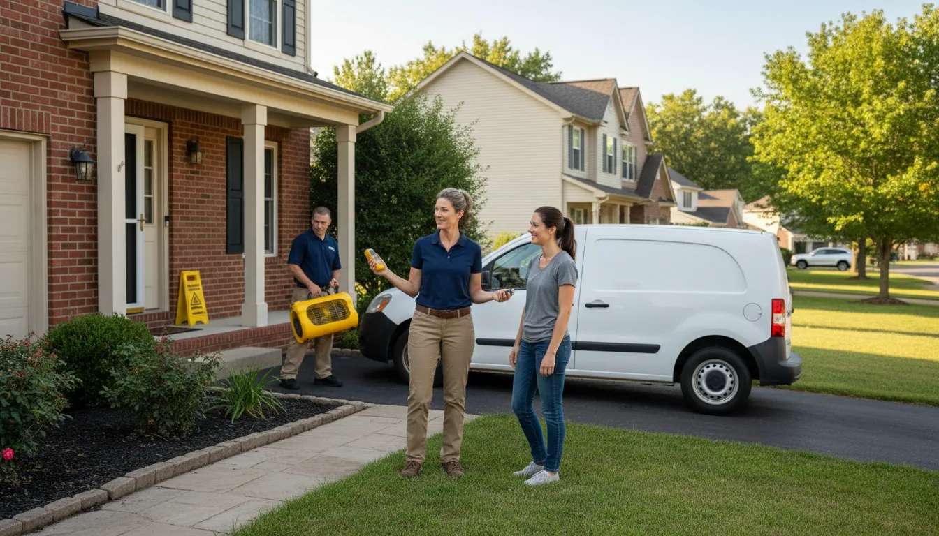 Water restoration image for Dehumidification And Cleanup Services in Cambridgeport, VT